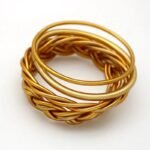 Hnadmade Soft Plastic Silicone Braided Bangles - Image 5