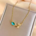 Tulip Stainless Steel Pendant Necklace and Bracelet Jewelry Accessories - Image 13