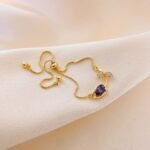 Tulip Stainless Steel Pendant Necklace and Bracelet Jewelry Accessories - Image 4