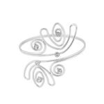 Boho Adjustable Open Upper Armlet Bracelet - Image 2