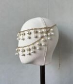 Imitation Pearl Forehead Mask Women Head Jewelry - Image 2