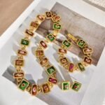 Medieval Style Exaggerated Palace Style Necklace Earrings Bracelet Jewelry Set