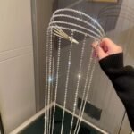 Luxury Flashing Rhinestone Chain Long Tassels Women Hair Band - Image 3