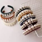 Luxury Baroque Fashion Popular Pearl Hair Hoop Accessories - Image 3