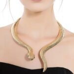 Snake Choker Chain Fashion Jewelry Necklace