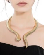 Snake Choker Chain Fashion Jewelry Necklace