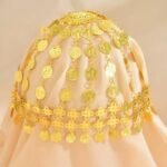 Coin Vintage Belly Dance Prom Costume Hair Chains Accessories for Women and Girl - Image 4