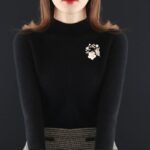 Luxury Elegant Style Copper Pearl Material Flower and Butterfly Shape Brooch Women Party Engagement Wedding Birthday Gift - Image 3