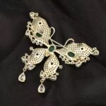 Luxury Butterfly Shape Shiny Women Brooch - Image 3