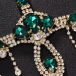 Exaggerated Full Diamond Masquerade Mask Women Face Chain - Image 3