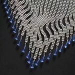 Fashion Party Rhinestone Hairpiece Diamond Forehead Hair Pieces for Women - Image 3