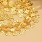 Coin Vintage Belly Dance Prom Costume Hair Chains Accessories for Women and Girl - Image 5
