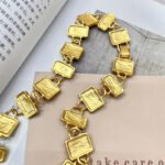 Medieval Style Exaggerated Palace Style Necklace Earrings Bracelet Jewelry Set - Image 7