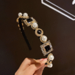 Newest Design Luxury Style Imitation Pearl Headband