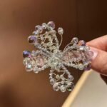 Hand Made Hair Accessories Butterfly Shape Luxury Hairpin - Image 2