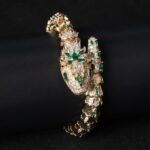 Luxury Unique Design Flexible Snake Shaped Spring Bracelet
