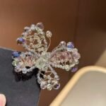 Hand Made Hair Accessories Butterfly Shape Luxury Hairpin