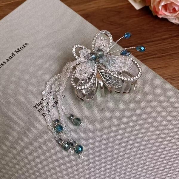 Hand Made Hair Accessories Butterfly Shape Shark Hairpin