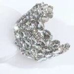 Zircon Open Wide Bracelet for Women Jewelry Gift - Image 2