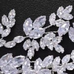 Luxury Diamond Crystal Zircon Hair Combs Bridal Jewelry Comb Wedding Accessories - Image 4