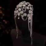 Luxury Wedding Headpiece Romantic Head Chain