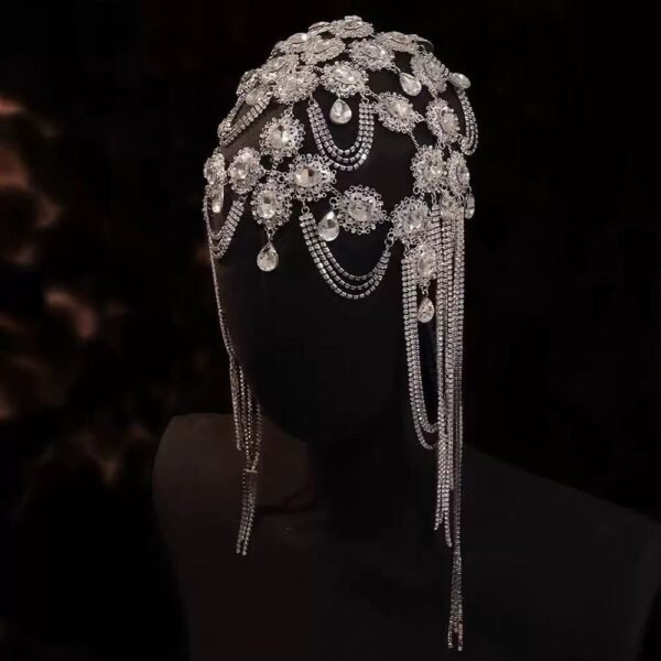 Luxury Wedding Headpiece Romantic Head Chain