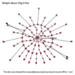 Shiny Performance Headpiece Long Vintage Style Head Chain - Image 2