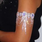 Unique Design Women Jewelry Rhinestone Open Bracelet