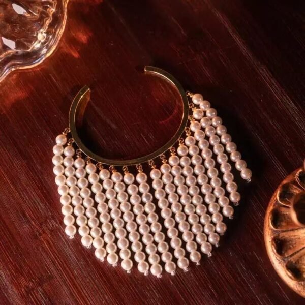 Long Pearl Tassels Women Vintage Bracelet