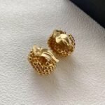 Fashion Brass 18K Gold Ear Clips - Image 2