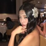 Big Flower Shape Headdress for Women Crystal Hollow Wedding Headpiece