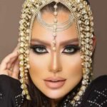 Flower-shaped Rhinestone Fringe Headdress Fashion Multi-layer Rhinestone Hair Accessories