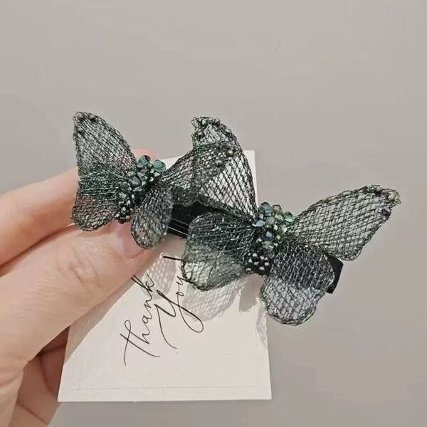 Hand Made Copper Butterfly Shape Luxury Hairpins