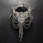 Unique Design Women Jewelry Rhinestone Open Bracelet - Image 2