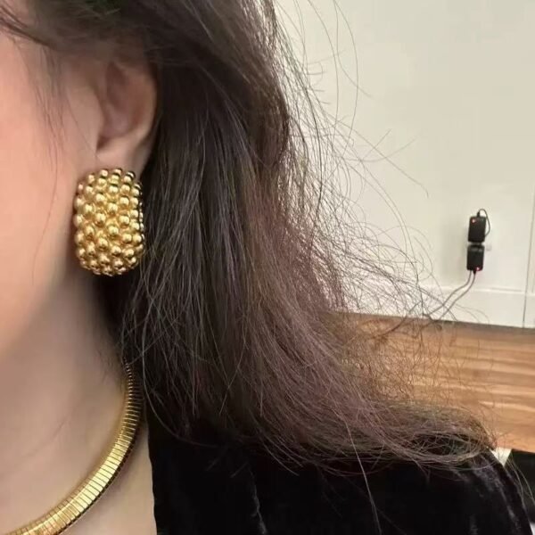 Fashion Brass 18K Gold Ear Clips