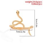 Egypt Cleopatra Snake Shape Women Bracelet - Image 2