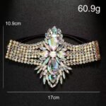 Multi-Row Colored Diamond Sexy Leg Chain - Image 2