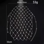 Wedding Birdcage White Bride Pearl Face Ornaments Veil - Image 2